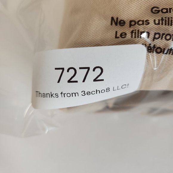 LL Bean Lakewashed Khaki Chino Casual Pants Favorite Fit Womens 10 Reg FLAW - Picture 15 of 15